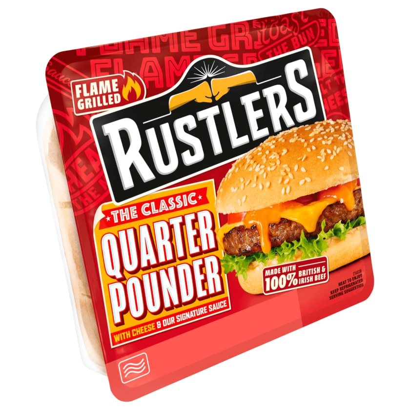 Rustlers Quarter Pounder 190g